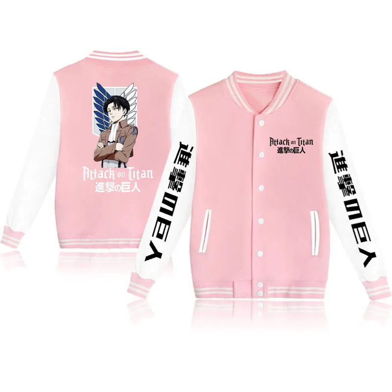 Levi Attack on Titan Baseball Jacket