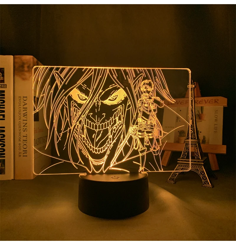 Attack on Titan Horor Titan Led Lamp