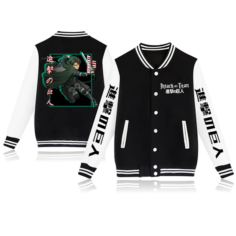 Best Selling Attack on Titan Baseball Jacket