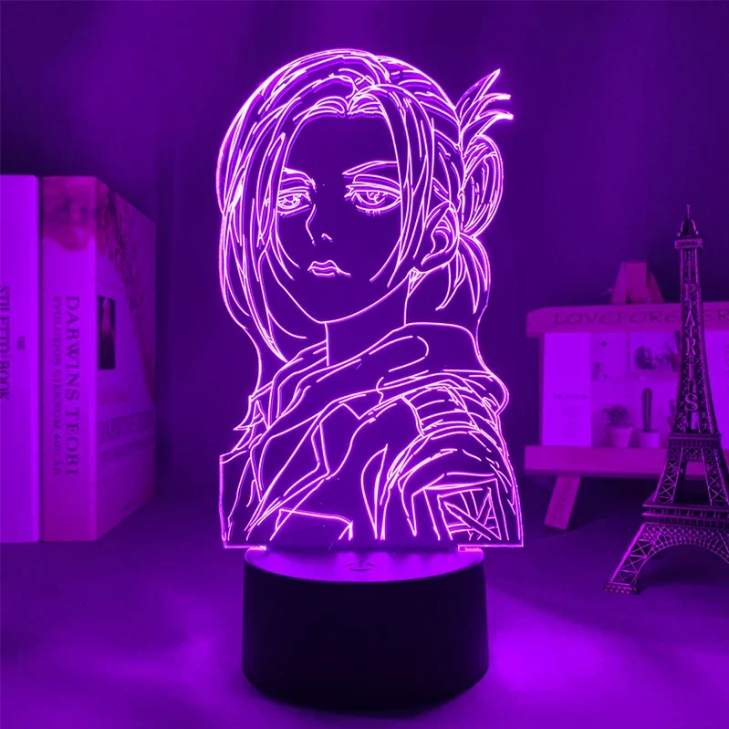 Attack on Titan Annie Led Lamp