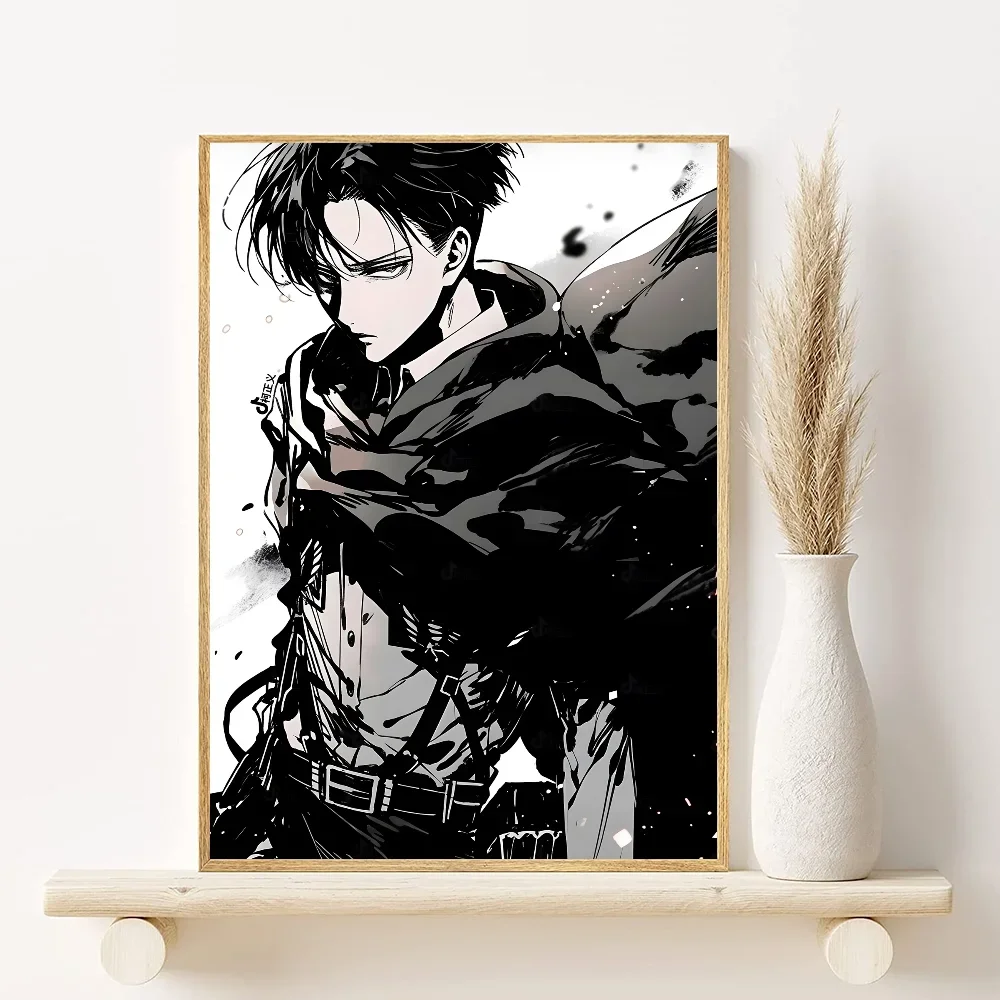 Attack on Titan Grey Wall Art