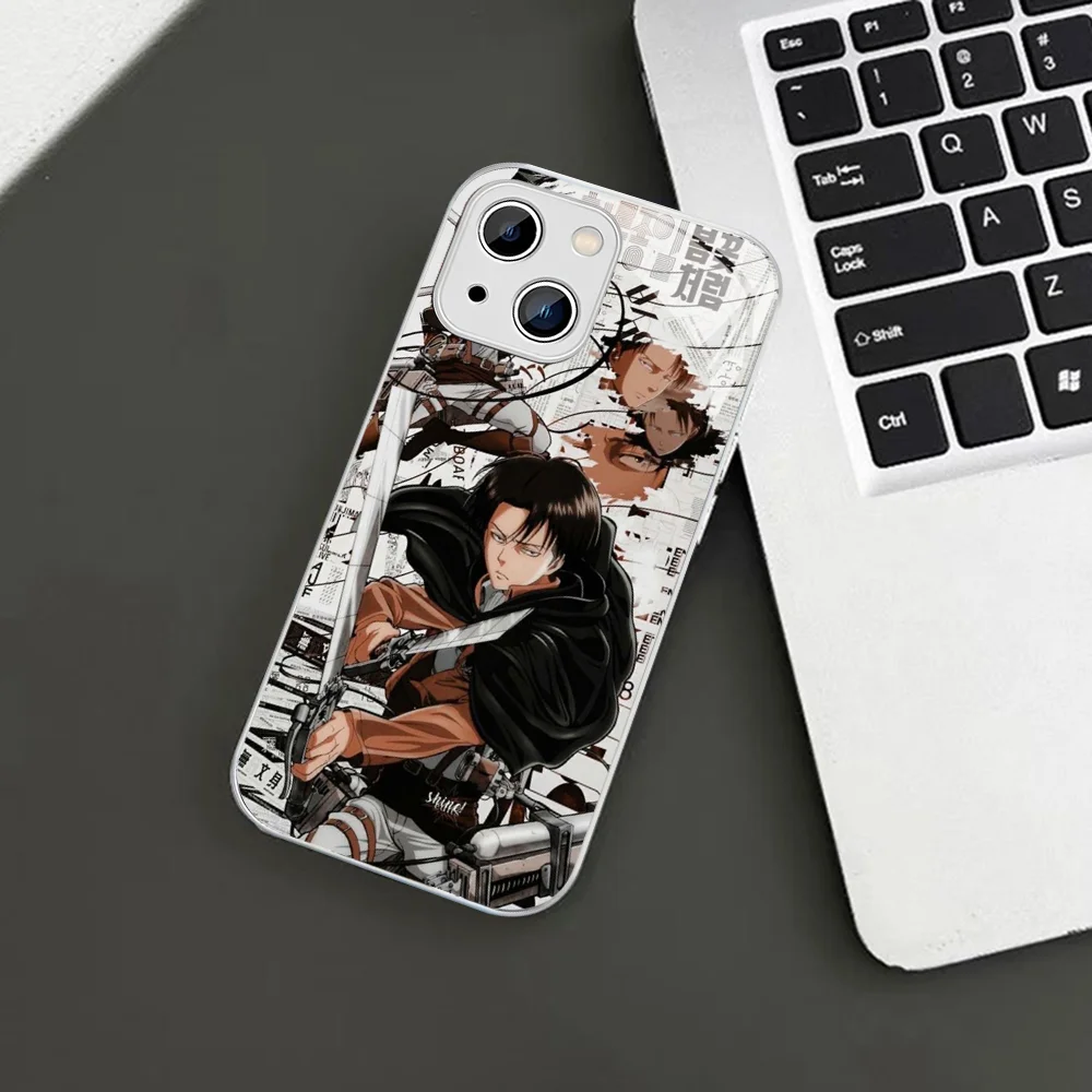 Attack on Titan Levi And Mikasa Phonecase