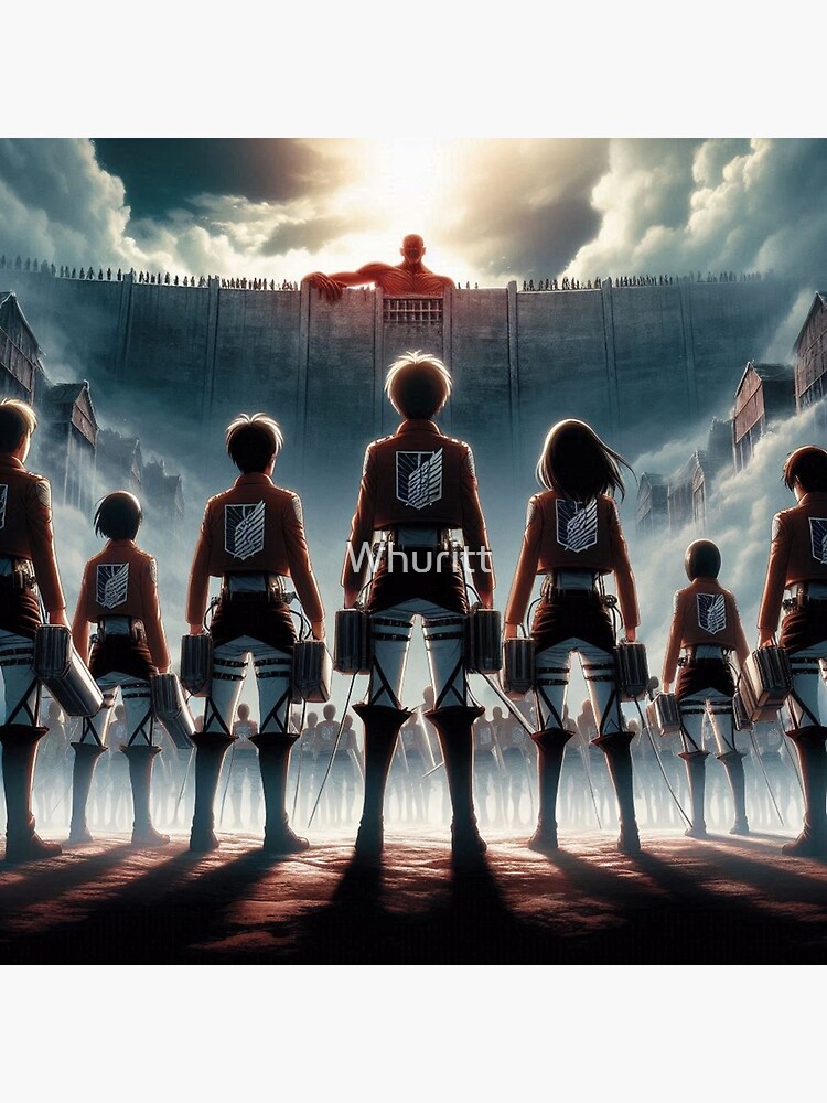 The Arrival Of The Titan Throw Pillow - Image 2