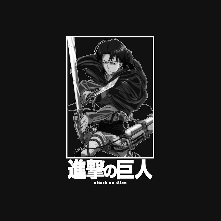 Captain Levi Attack On Itan In White Funny Tote Bag - Image 2