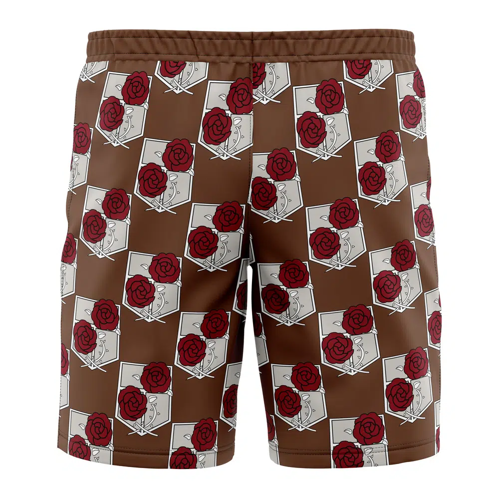 Garrison Attack on Titan Board Shorts Swim Trunks - Image 3
