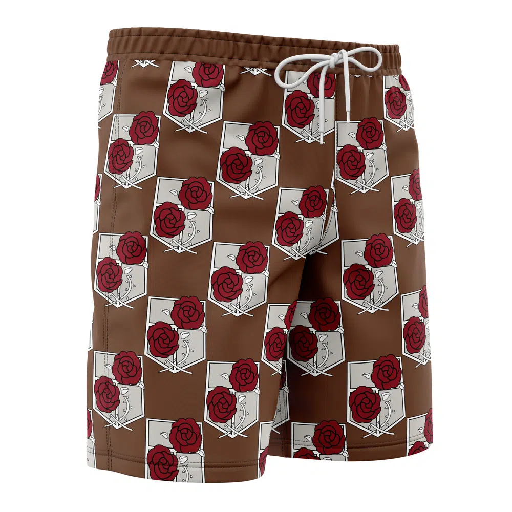 Garrison Attack on Titan Board Shorts Swim Trunks - Image 2