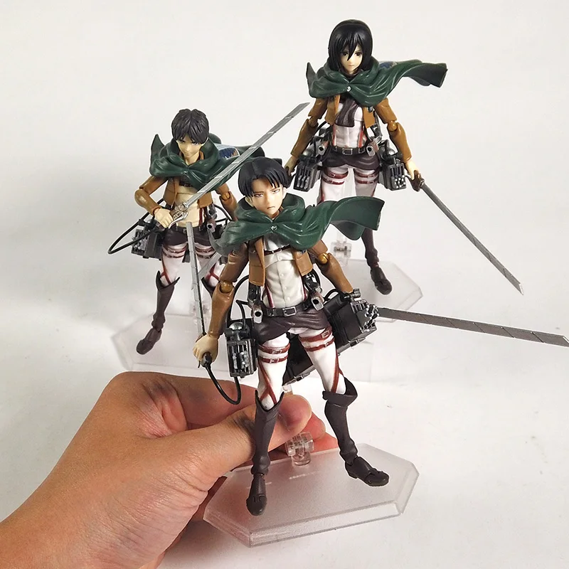 Eren Jaeger 207 Mikasa Ackerman 203 Levi Ackerman 213 Action Figure - Image 2