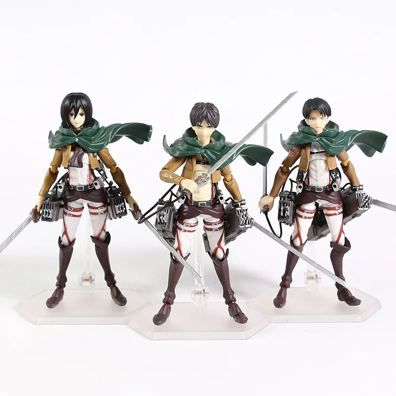 Eren Jaeger 207 Mikasa Ackerman 203 Levi Ackerman 213 Action Figure - Image 6