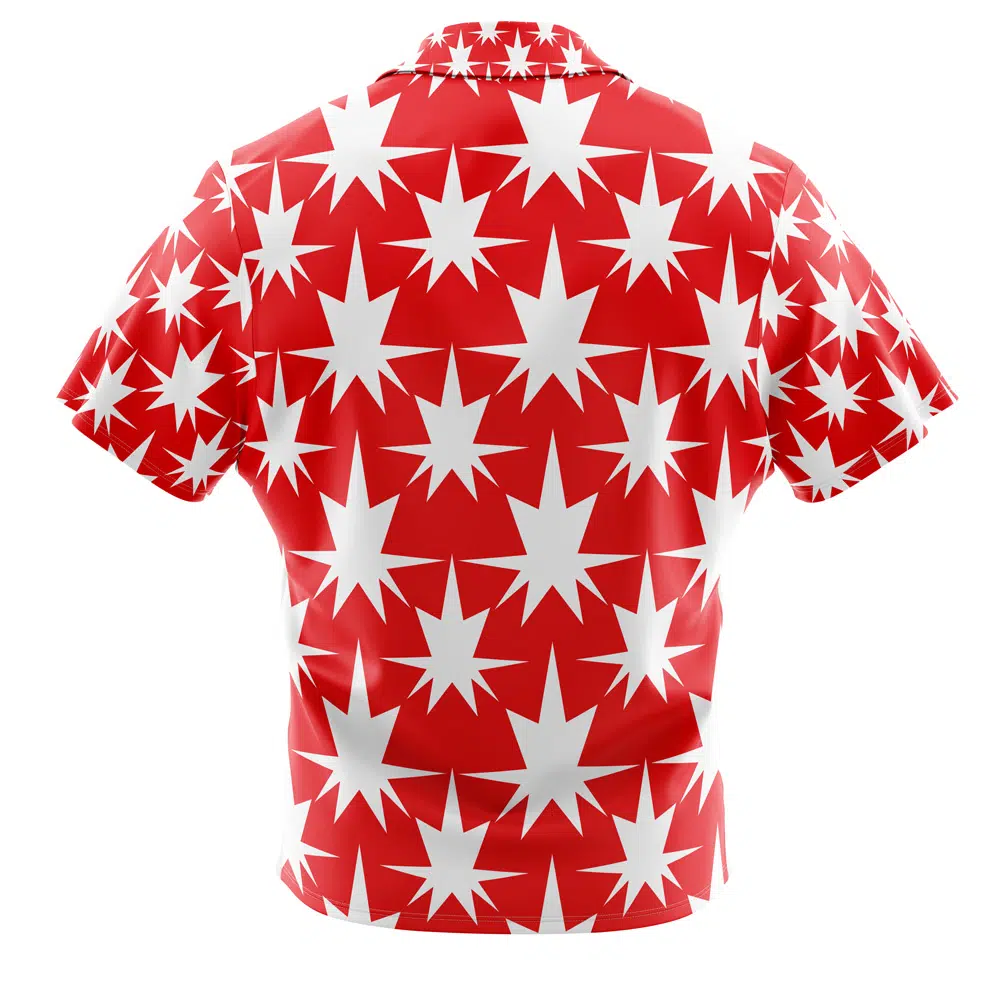 Marleyan Army Attack on Titan Button Up Hawaiian Shirt - Image 3