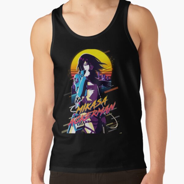 Attack On Titan Shingeki No Kyojin Mikasa Ackerman Tank Top