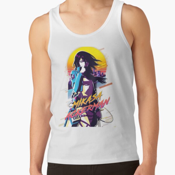 Attack On Titan Shingeki No Kyojin Mikasa Ackerman Tank Top - Image 2