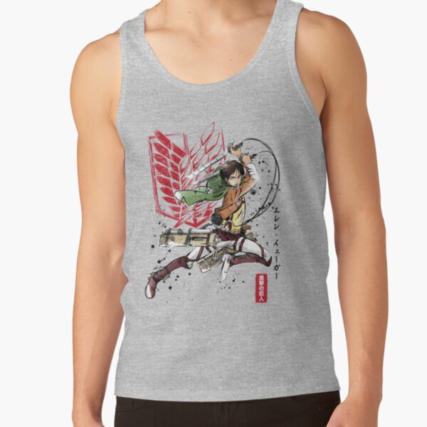 Soldier Eren Tank Top - Image 4