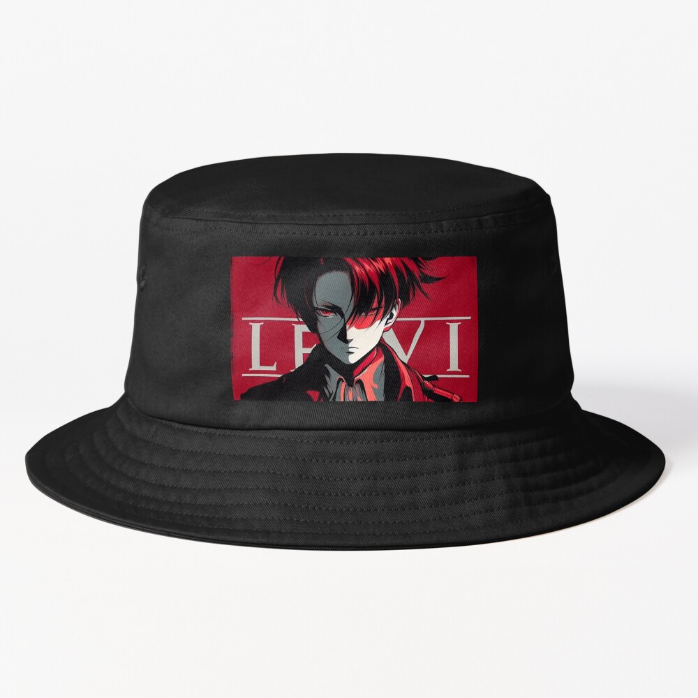 Levi Ackerman Attack On Titan Snk Bucket Hat