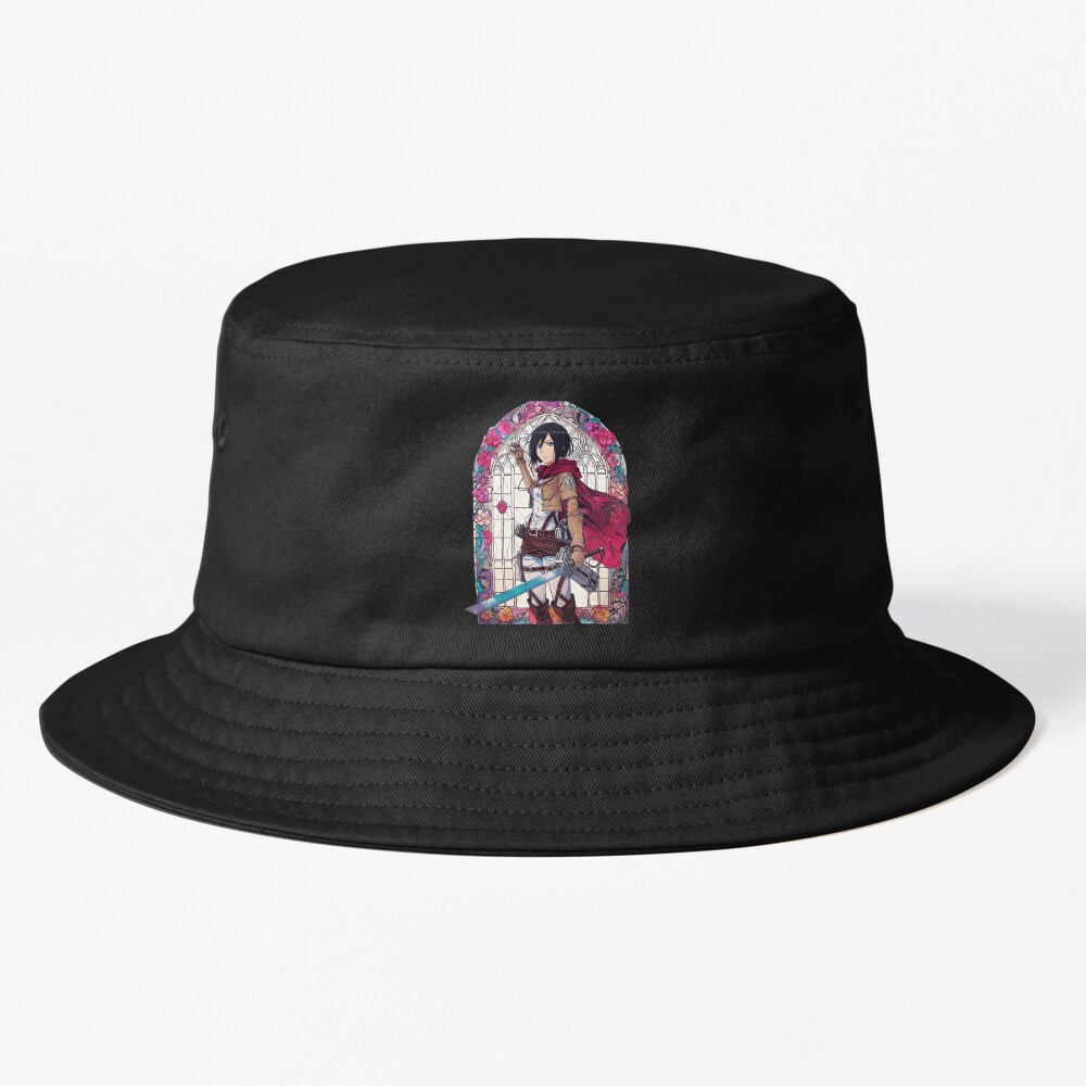 Titan Slayer Stained Glass Bucket Hat