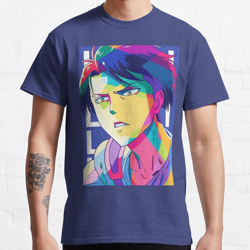 Levi Colorful Drawing T-shirt - Image 5