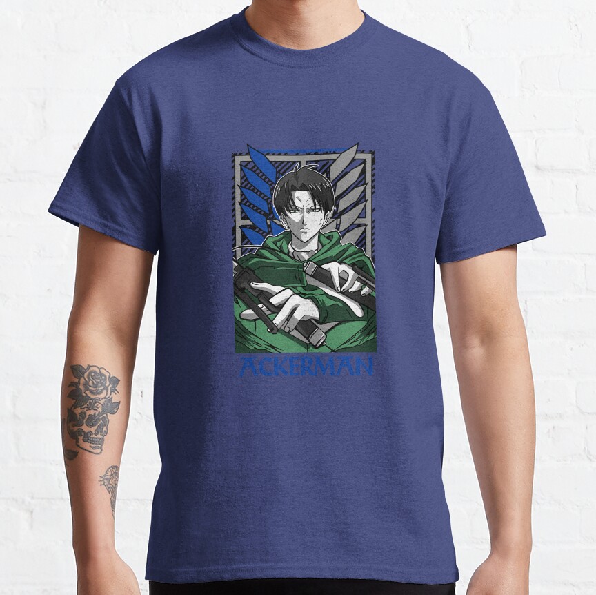 Aot Ackerman With Logo T-shirt - Image 5