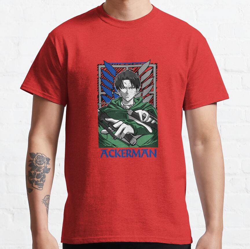 Aot Ackerman With Logo T-shirt - Image 6
