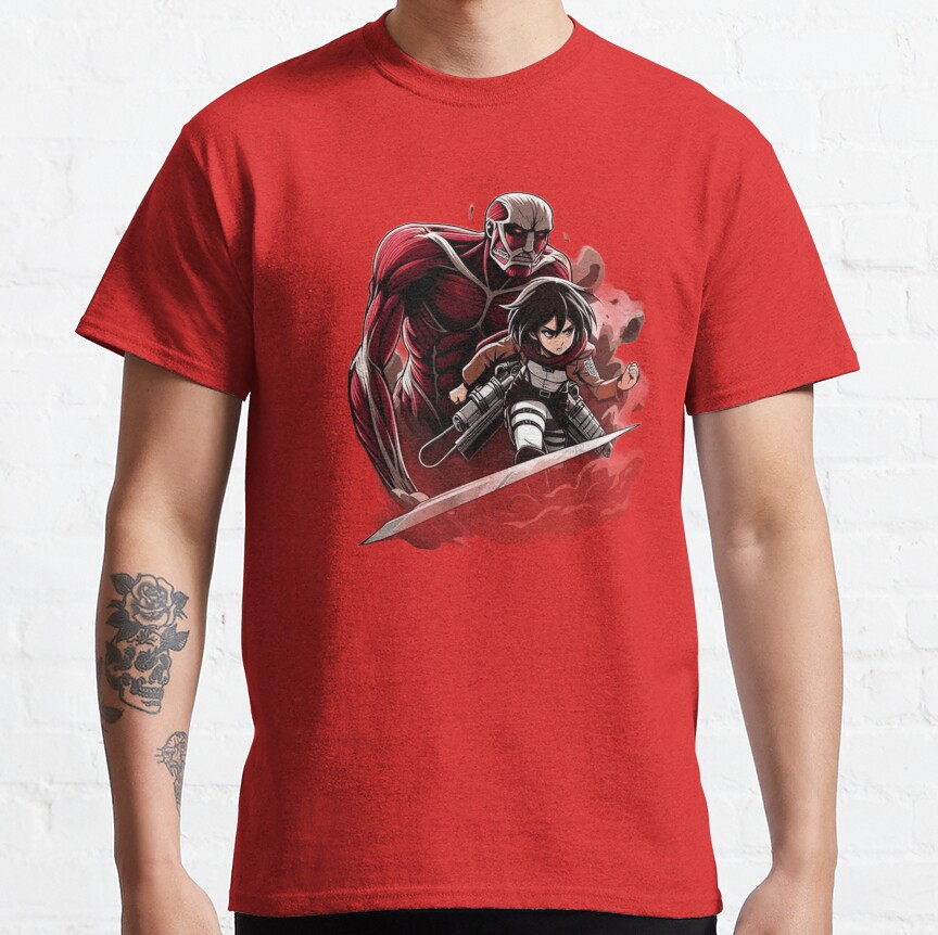 Powerful Mikasa T-shirt - Image 6