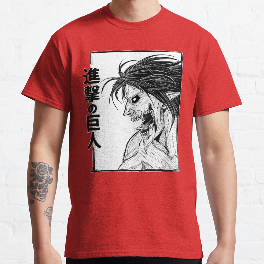 Attack Titan Retro T-shirt - Image 6