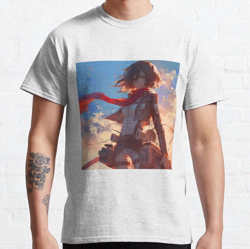 Cute Anime Girl Blade Wielding Guardian T-shirt