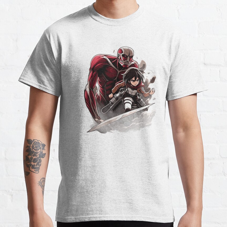 Powerful Mikasa T-shirt - Image 2