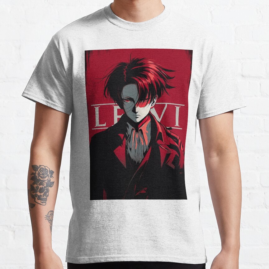 Levi Ackerman Attack On Titan Snk T-shirt