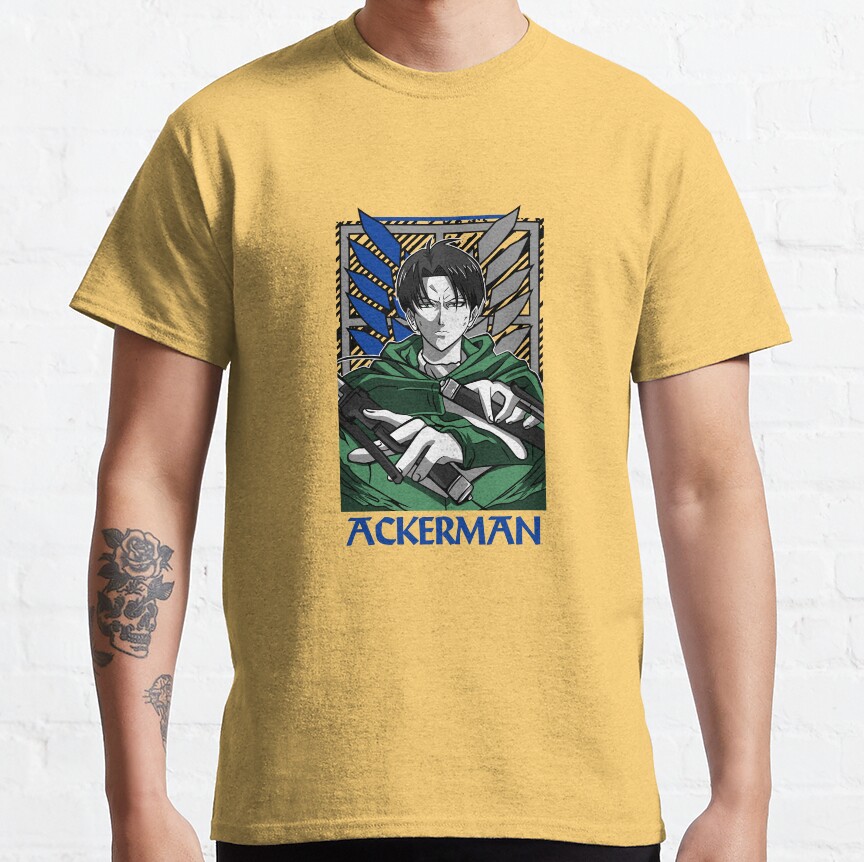 Aot Ackerman With Logo T-shirt - Image 7