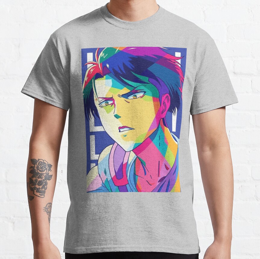 Levi Colorful Drawing T-shirt - Image 4