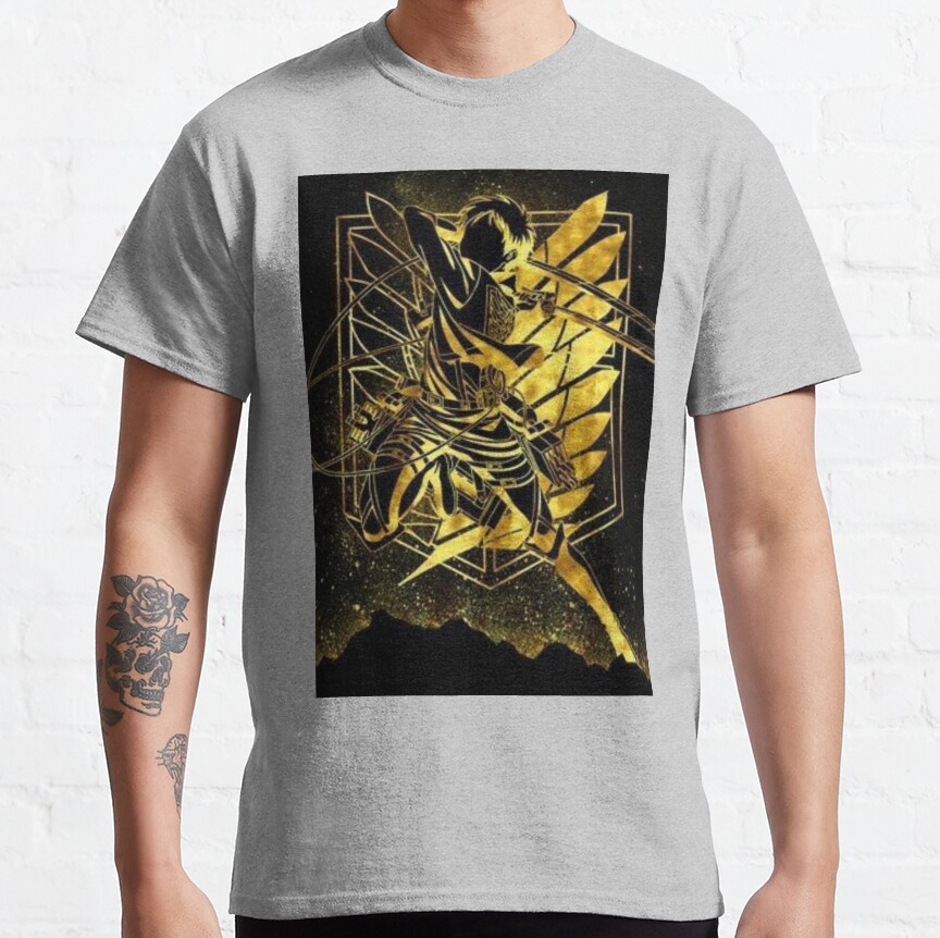 Eren Jager Vintage T-shirt - Image 4