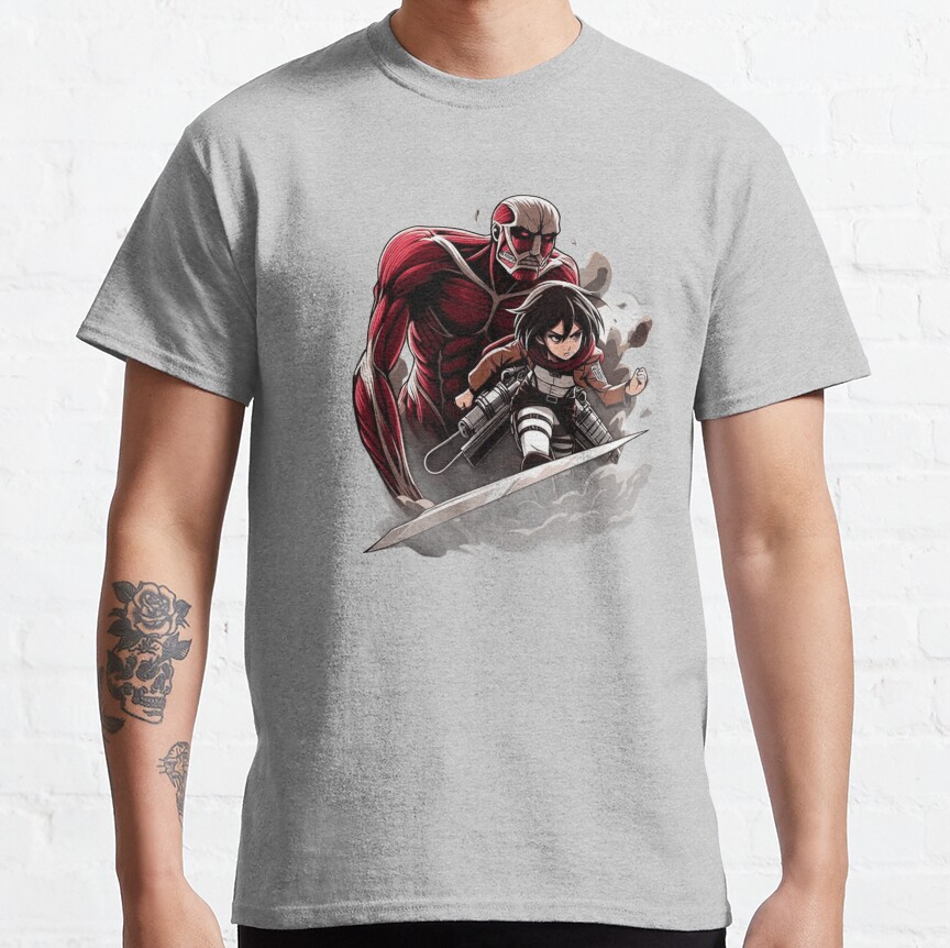 Powerful Mikasa T-shirt - Image 4