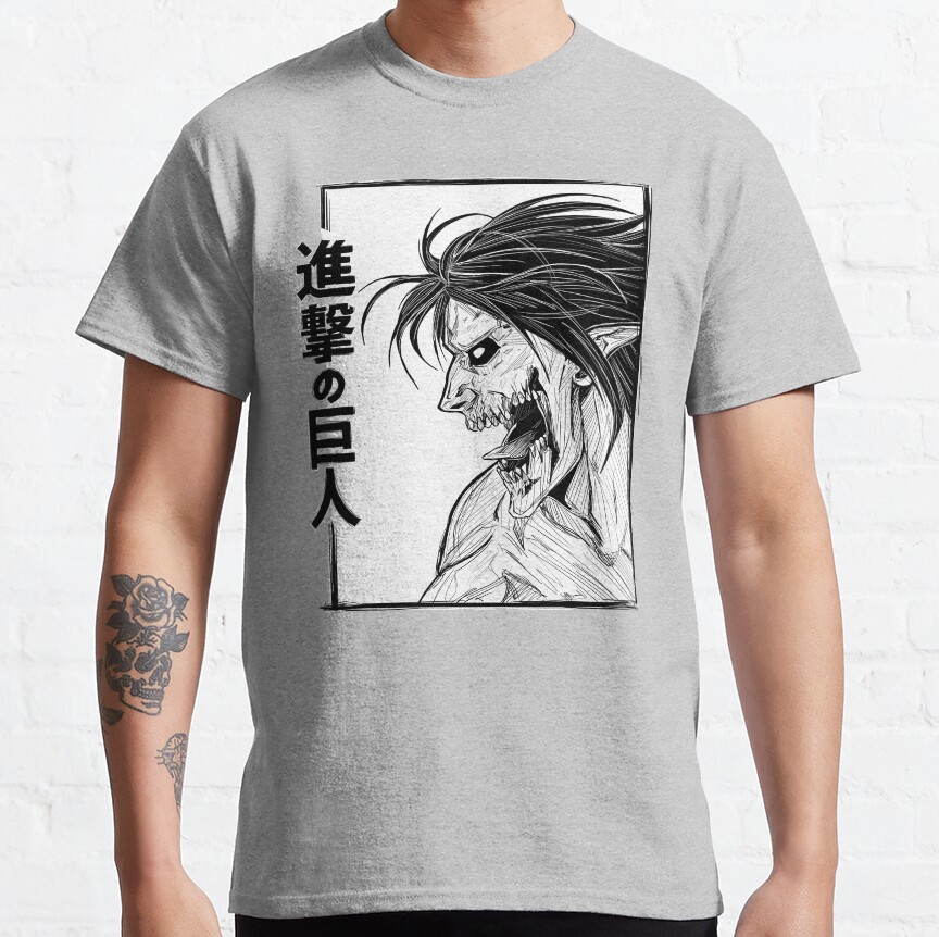 Attack Titan Retro T-shirt - Image 4