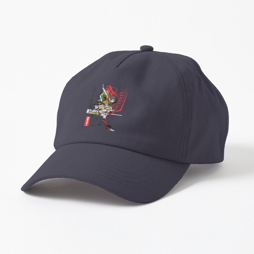 Soldier Mikasa T Shirt Cap