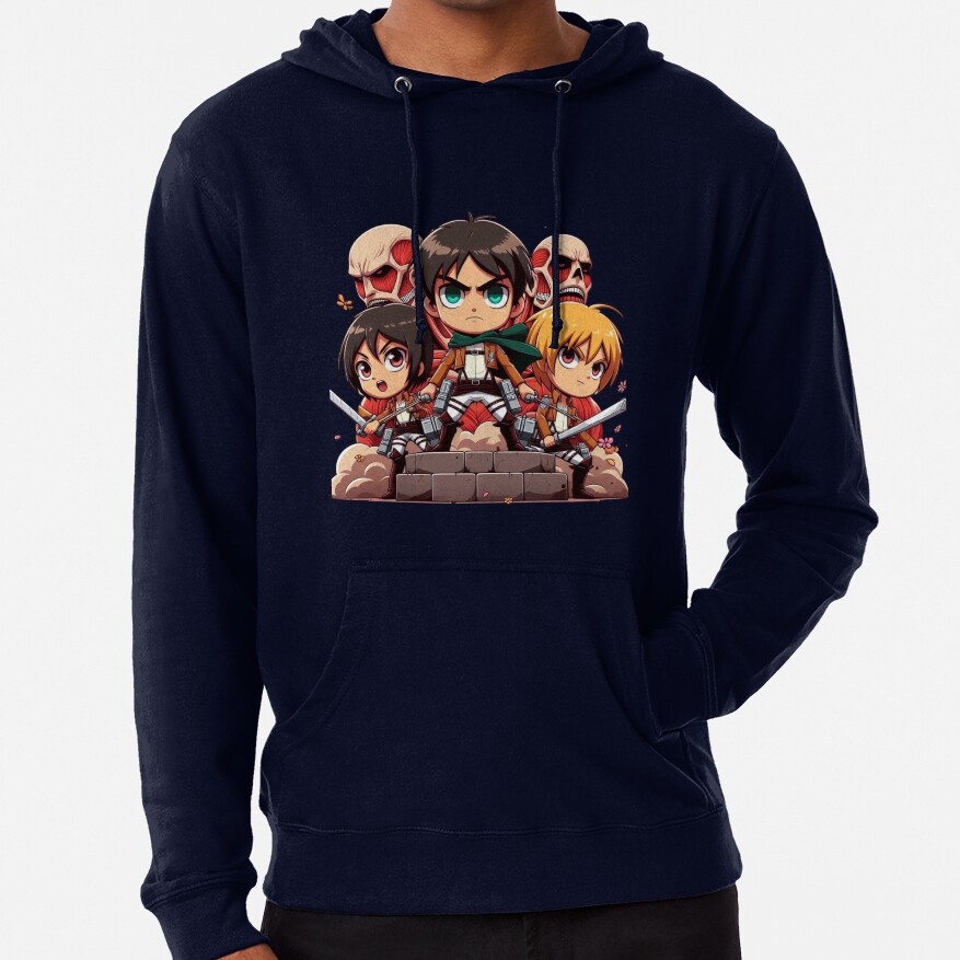 Cute Human Titans Hoodie - Image 6
