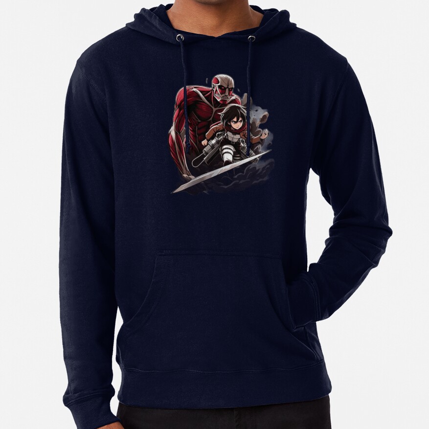 Powerful Mikasa Hoodie - Image 6
