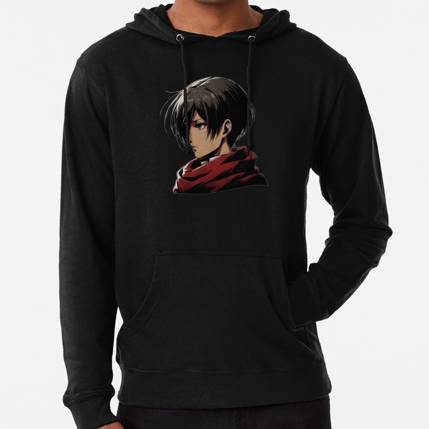 Mikasa In Profile Hoodie - Image 2
