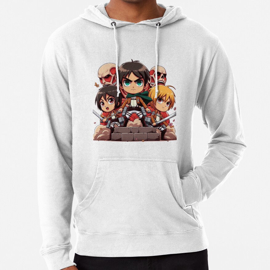 Cute Human Titans Hoodie - Image 2