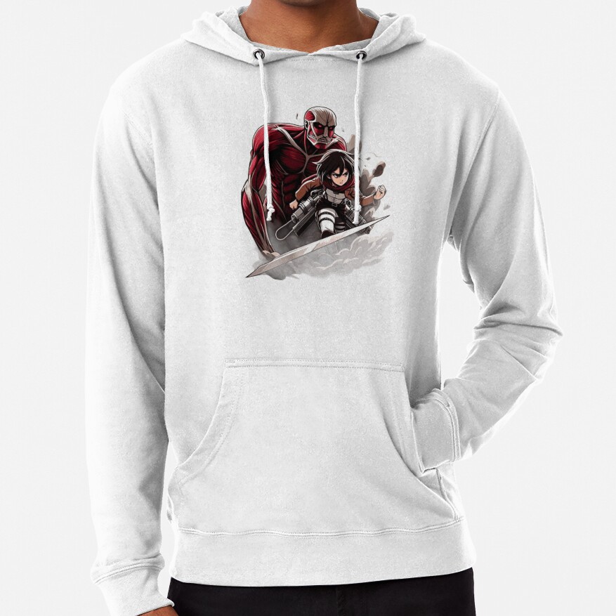 Powerful Mikasa Hoodie - Image 2
