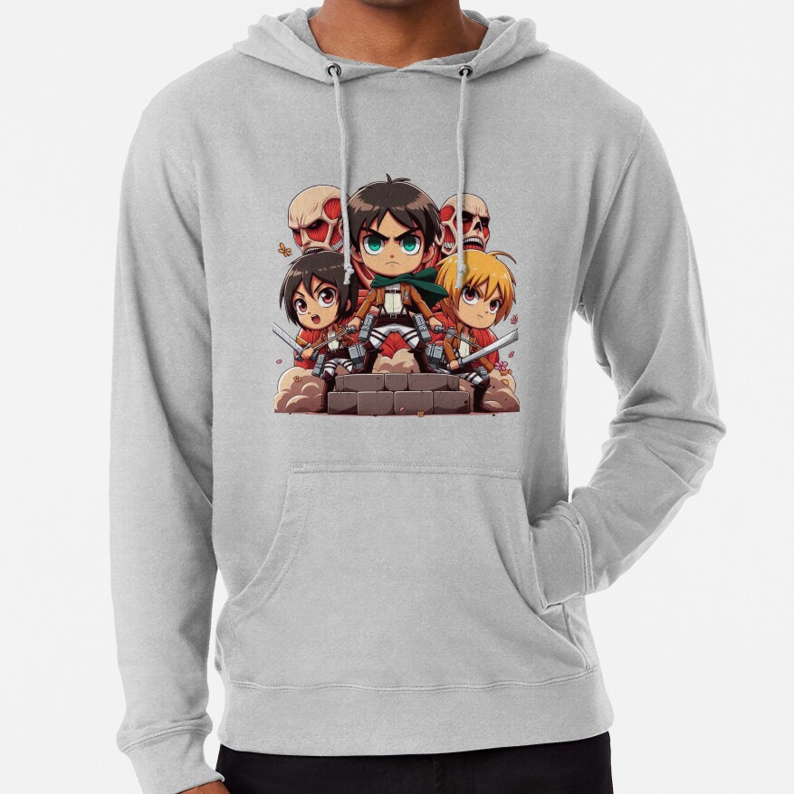 Cute Human Titans Hoodie - Image 5