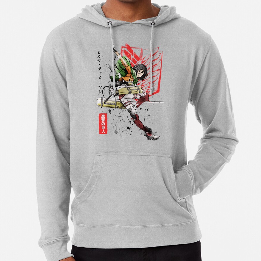 Soldier Mikasa Hoodie - Image 5