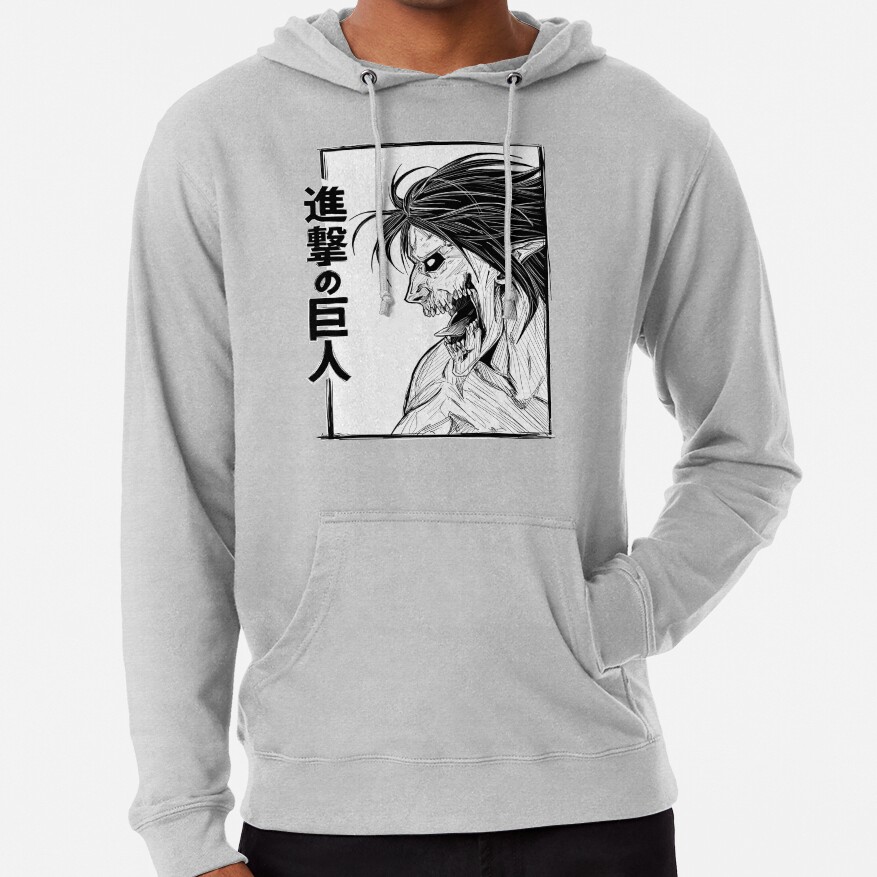 Attack Titan Retro Hoodie - Image 5