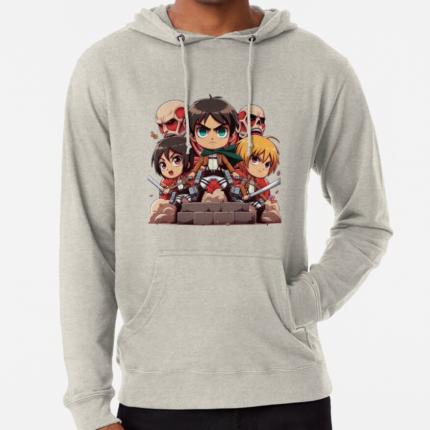 Cute Human Titans Hoodie