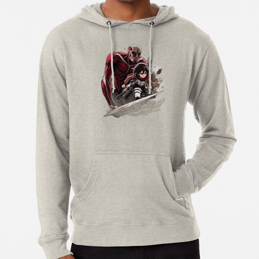 Powerful Mikasa Hoodie - Image 4