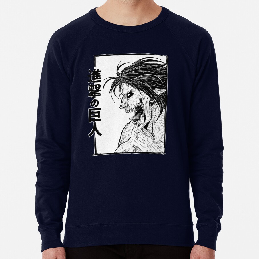 Attack Titan Retro Sweatshirt - Image 6