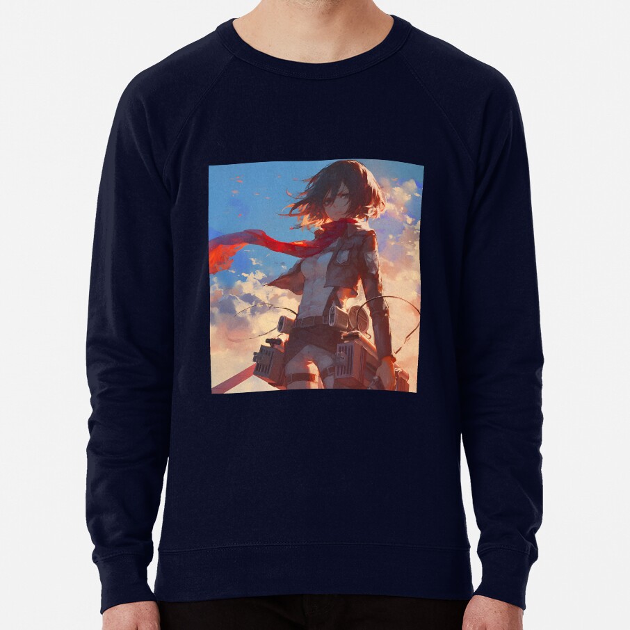 Cute Anime Girl Blade Wielding Guardian Sweatshirt - Image 6