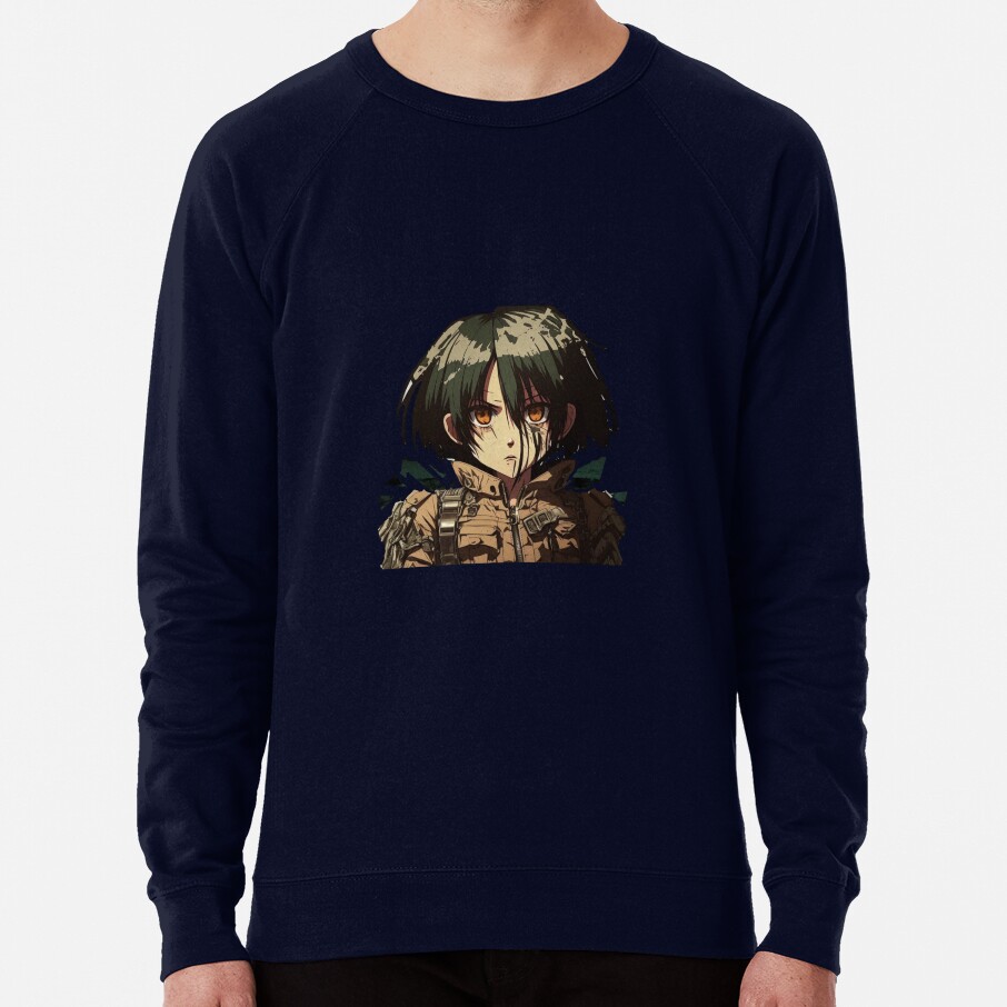 Determined Soldier Anime Sweatshirt - Image 6