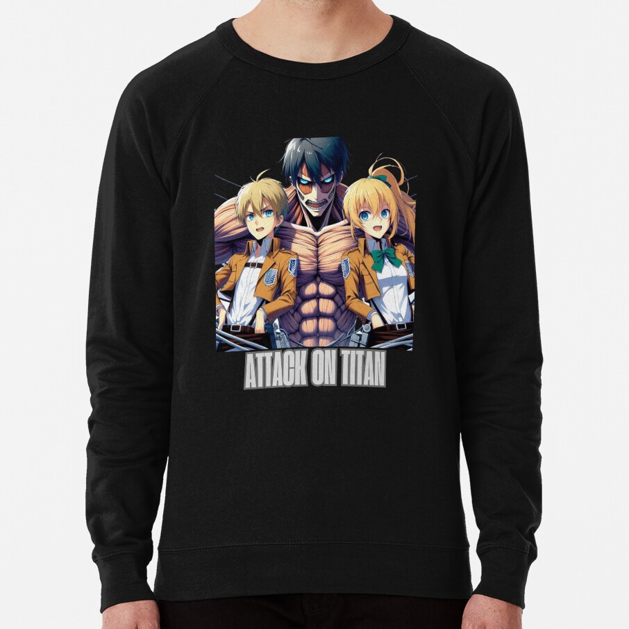 Attack Ontitan Survey Corps Titan Slayer Sweatshirt - Image 4