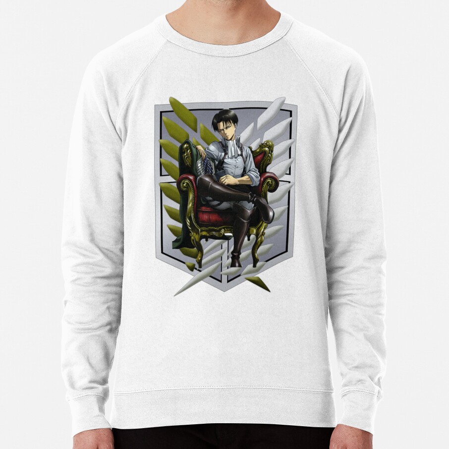 Classic Levi Aattack On Titan Essential Sweatshirt - Image 2