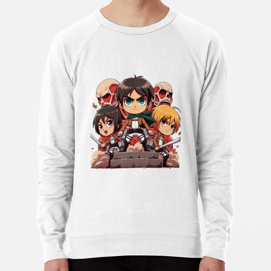 Cute Human Titans Sweatshirt - Image 2