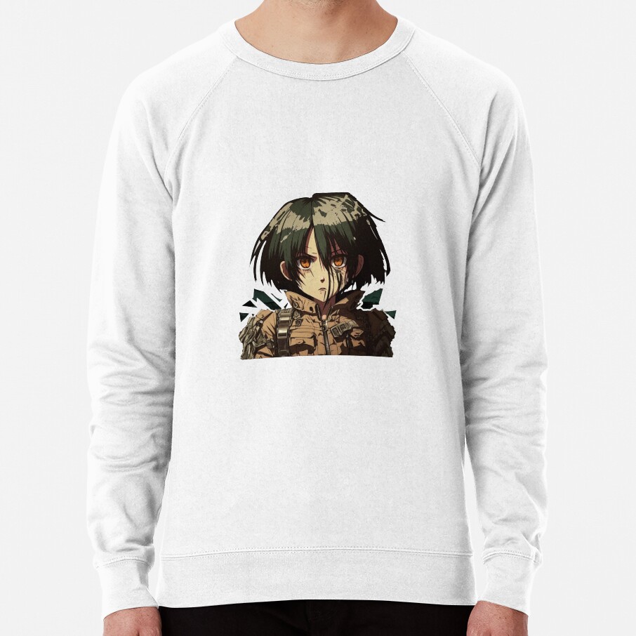 Determined Soldier Anime Sweatshirt