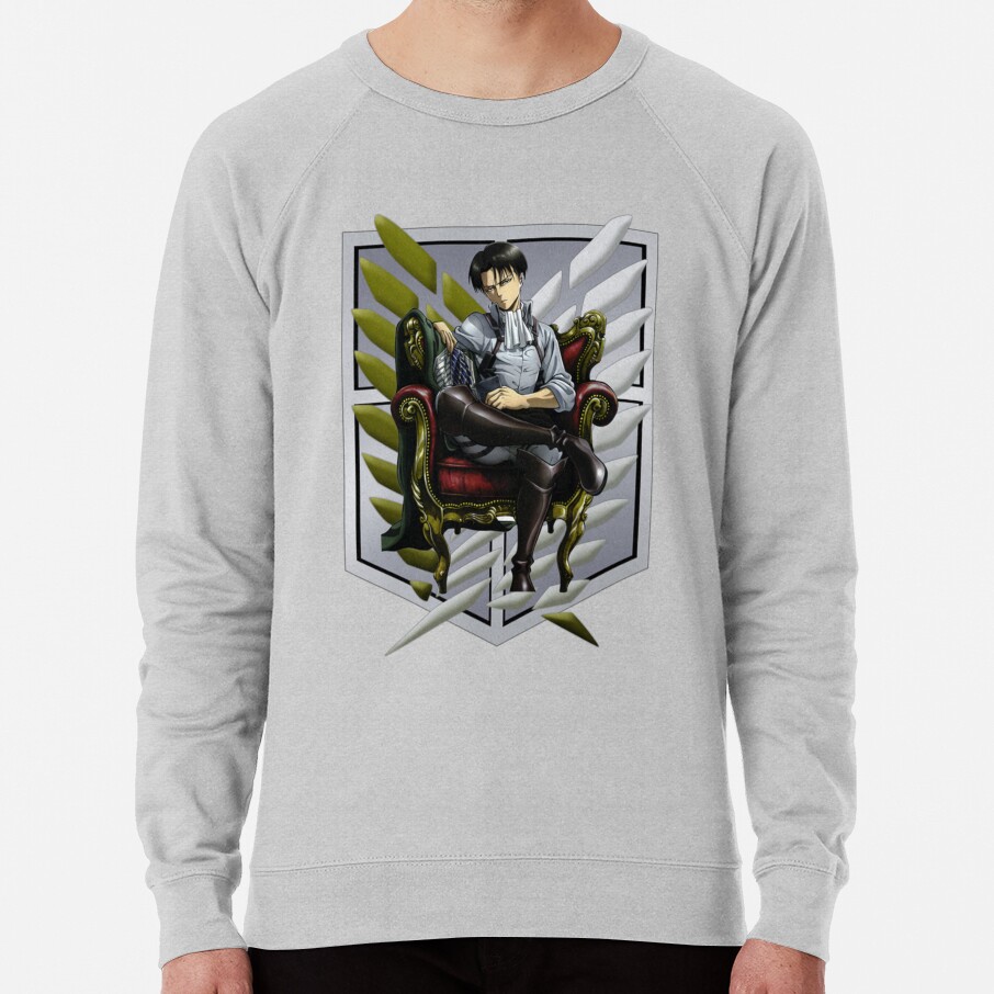 Classic Levi Aattack On Titan Essential Sweatshirt - Image 5